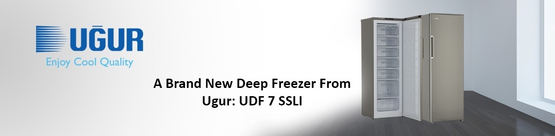 a brand new freezer from ugur: ued 7245 dtki a++