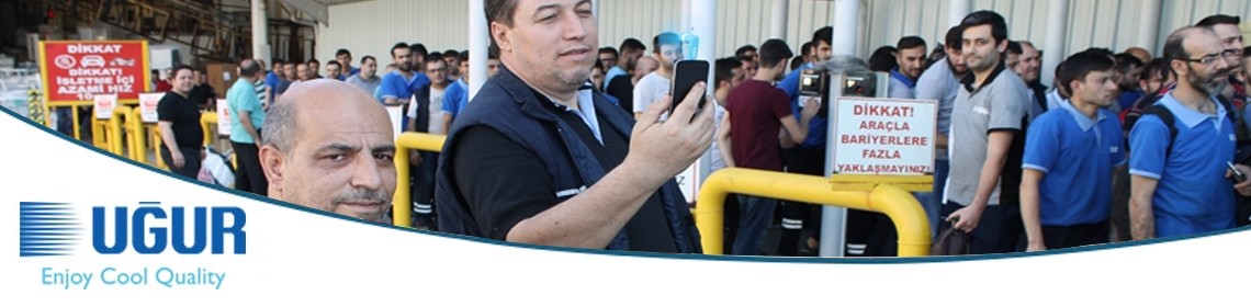uğur cooling distributed hand-held air conditioners to its employees