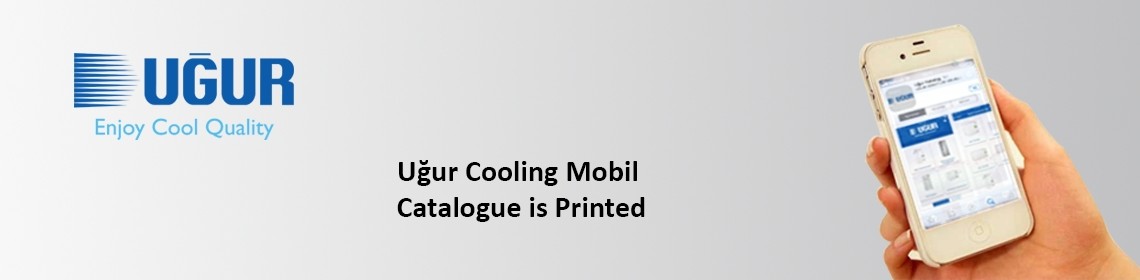 ugur cooling’s mobile catalogue is printed